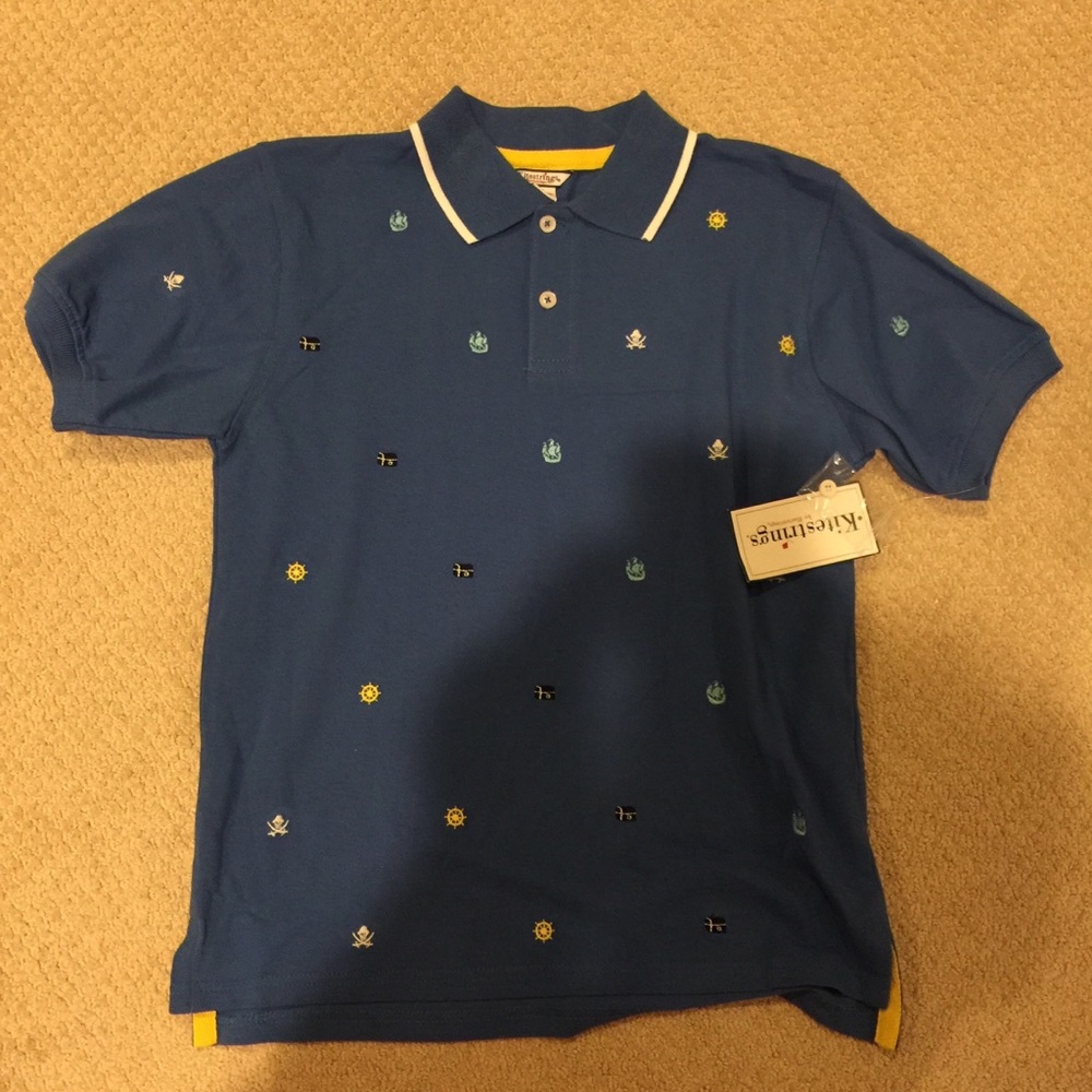 ⚓️ NWT Hartstrings embroidered pirate polo ⚓️